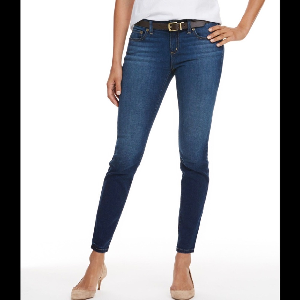 NWT Vineyard vines size 6 Ripley Wash Skinny Denim